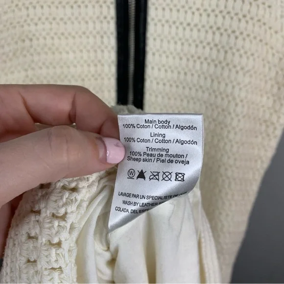 Sandro Paris Crochet Keyhole Dress - Picture 9 of 9